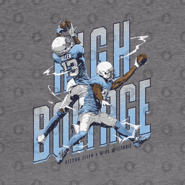 Mike Williams & Keenan Allen Los Angeles C High Boltage by Chunta_Design